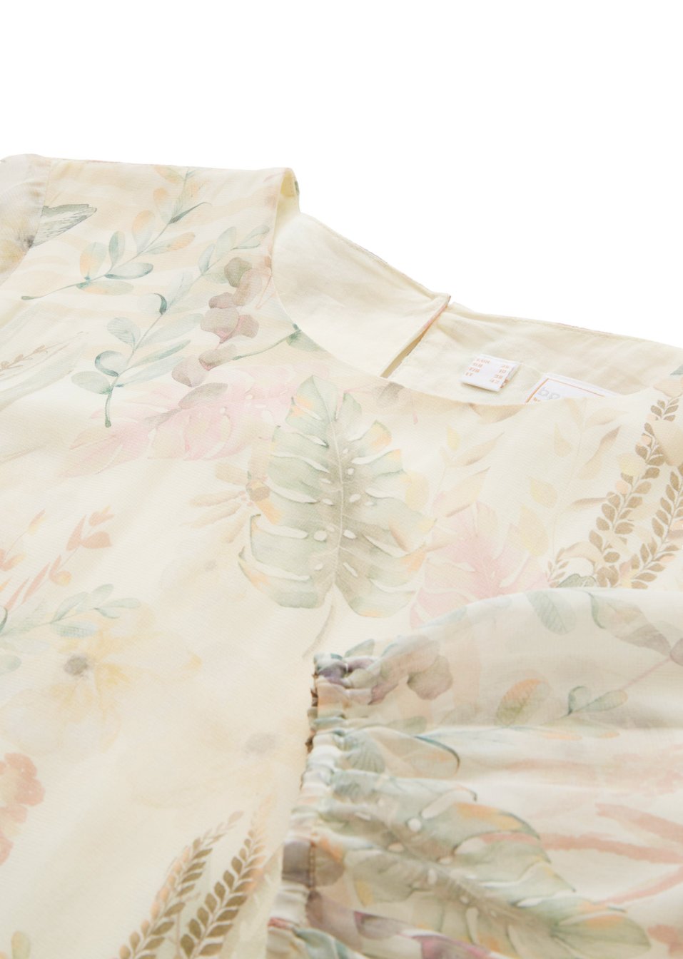 Robe viscose et soie