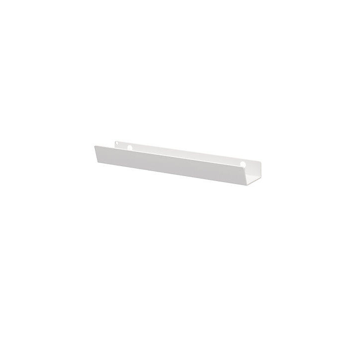 Lot de 2 poignées acier blanc Edge Atomia L. 16,5 cm GoodHome