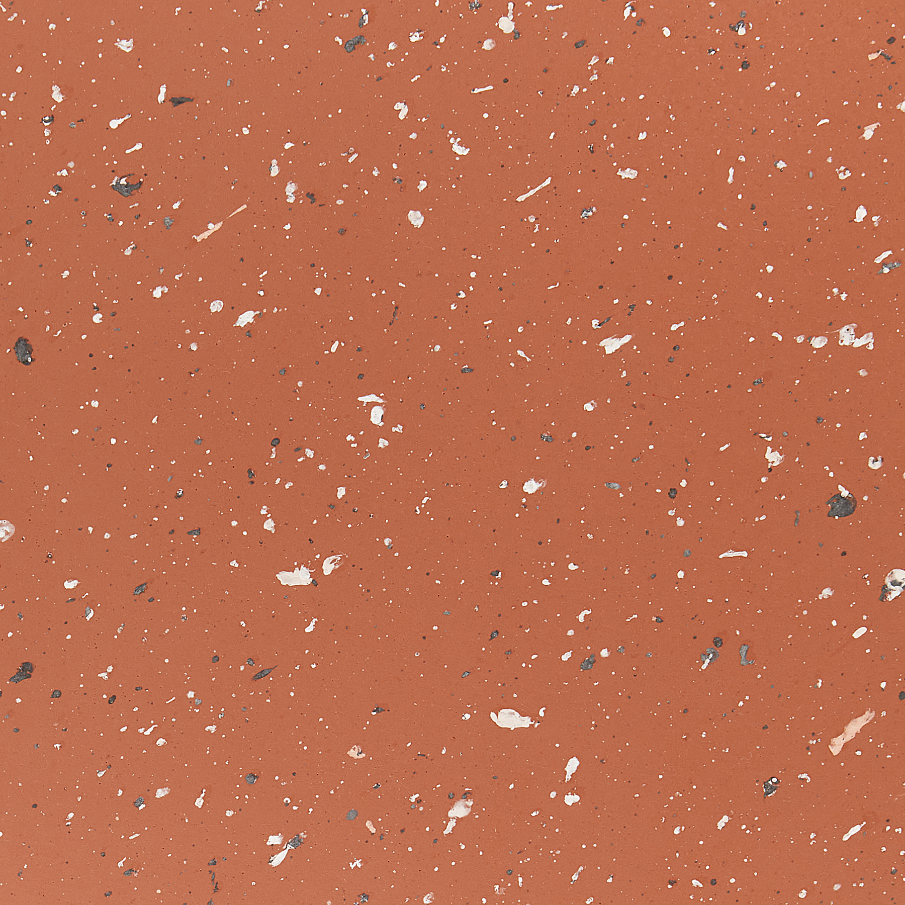 Beliani - TREZZO - Salontafel - Terrazzo|Rood - Lichtbeton