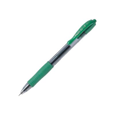 Pilot G-2 - Roller encre gel rétractable - 0,7 mm - vert