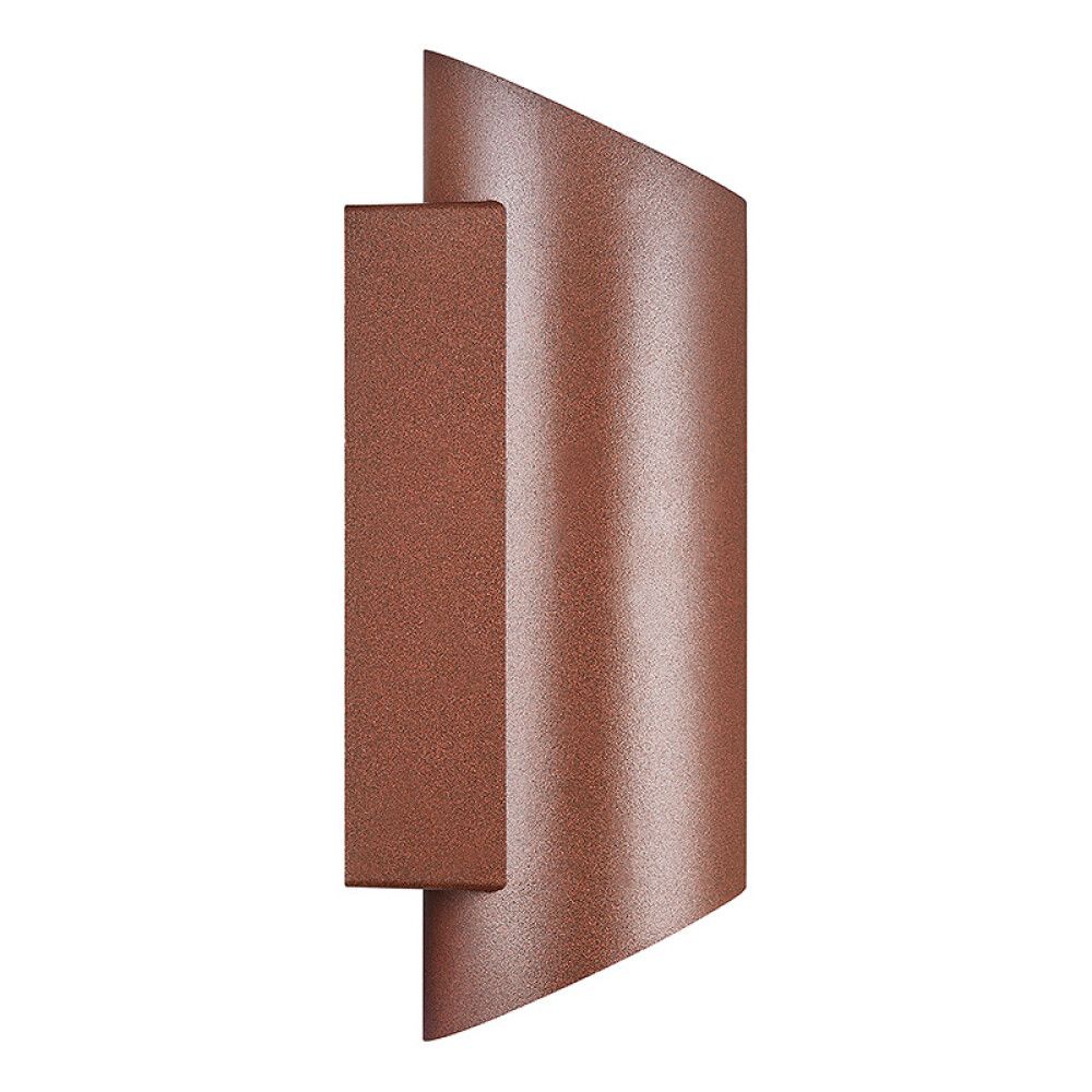 VEGGLAMPE NORDLUX NICO RUND RUST