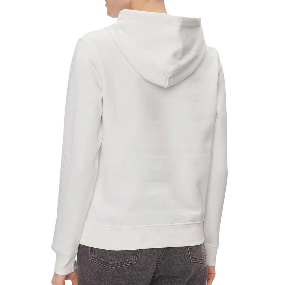 Tommy Hilfiger Sweat à Capuche Blanc Femme Tommy Hilfiger Linear