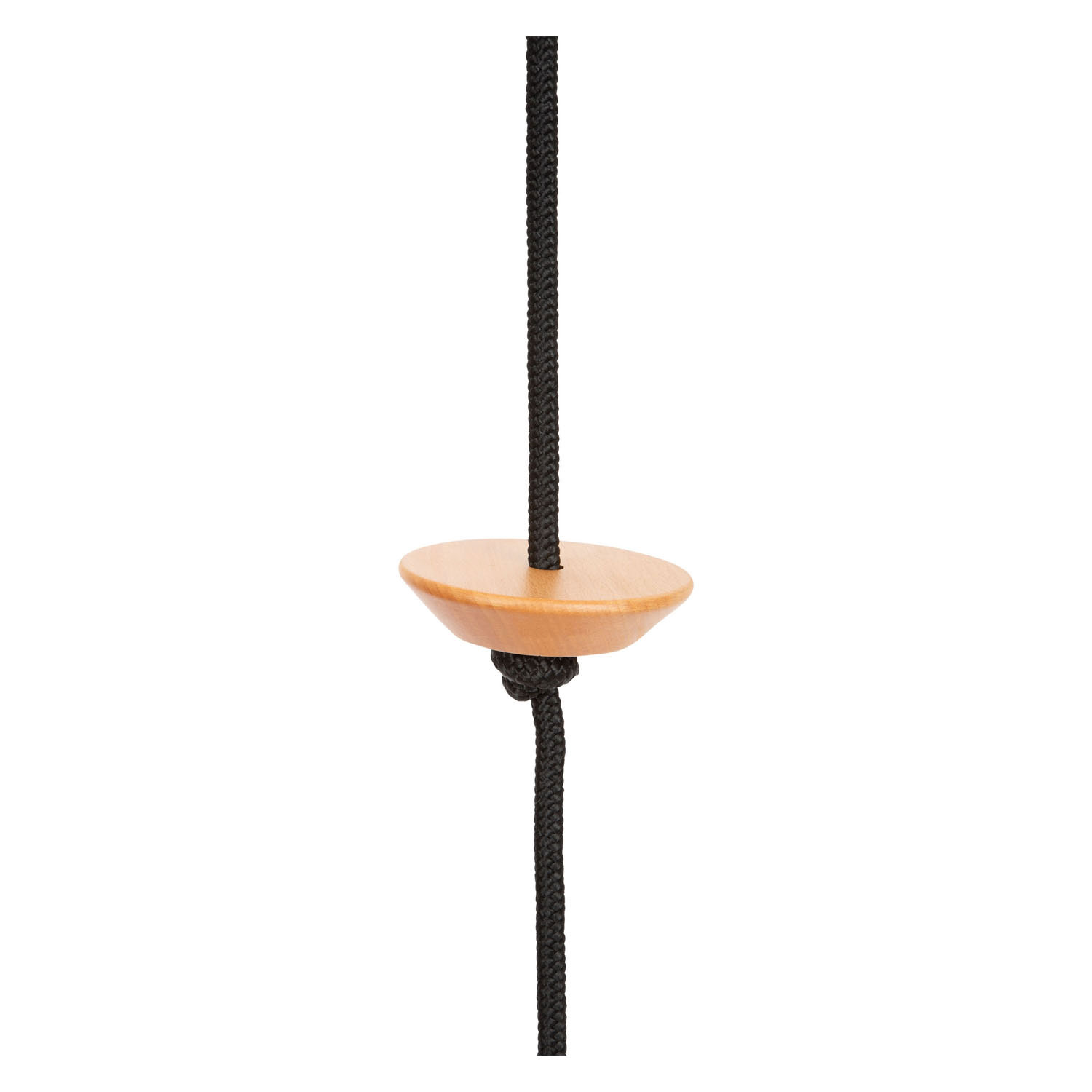 Small Foot - Schijfschommel met Klimtouw Black Line