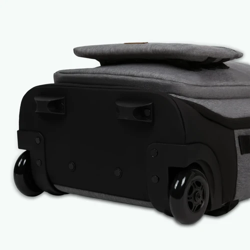 Valise Souple 2 roues XS Getaria gris