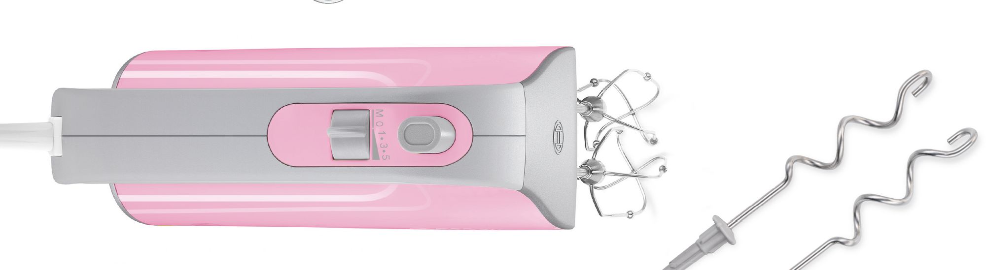 Batedeira Styline Colour 500W, Rosa, Cinza MFQ4030K