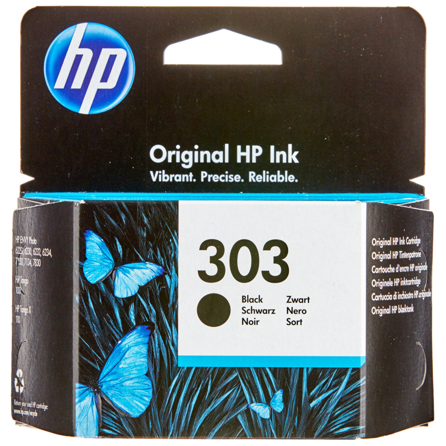 HP Tintenpatrone 303 black EnvyPhoto T6N02AE