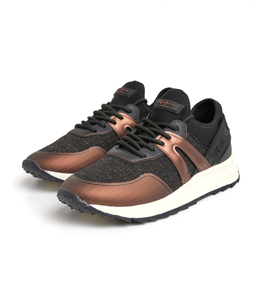 Tênis preto Pepe Jeans Joy Bright
