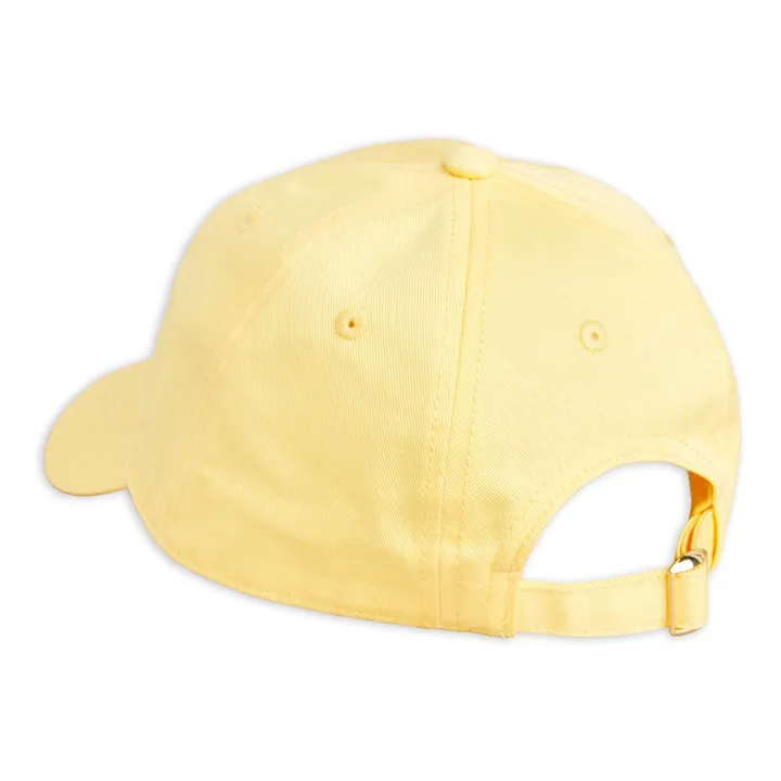Mini Rodini Casquette Bodybuilder Coton Bio | Jaune