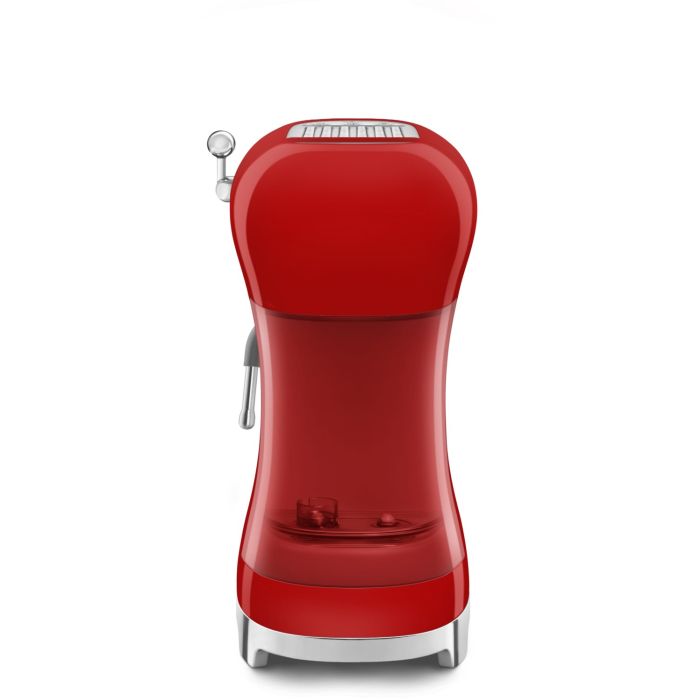 SMEG Espresso-Kaffeemaschine 50's Style ECF02RDEU Rot