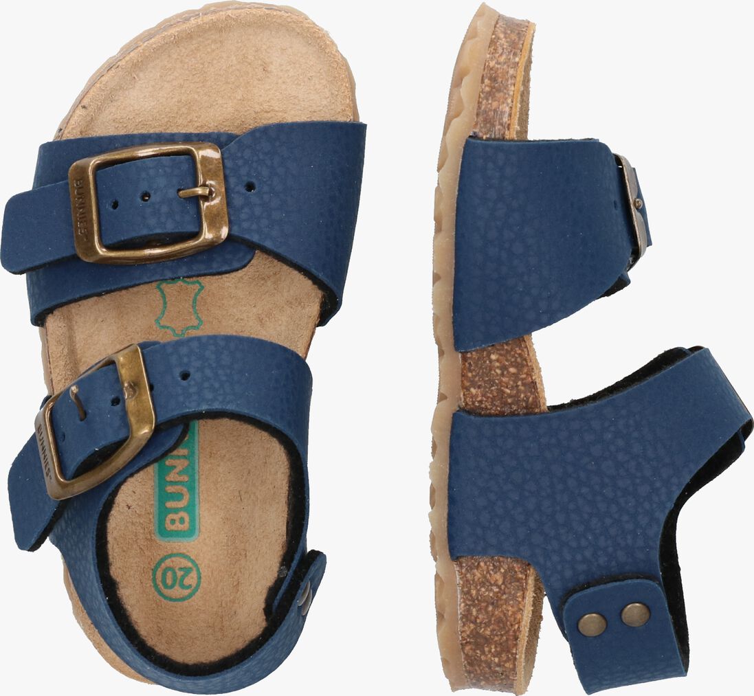 BUNNIESJR blauwe bunniesjr sandalen bonny beach