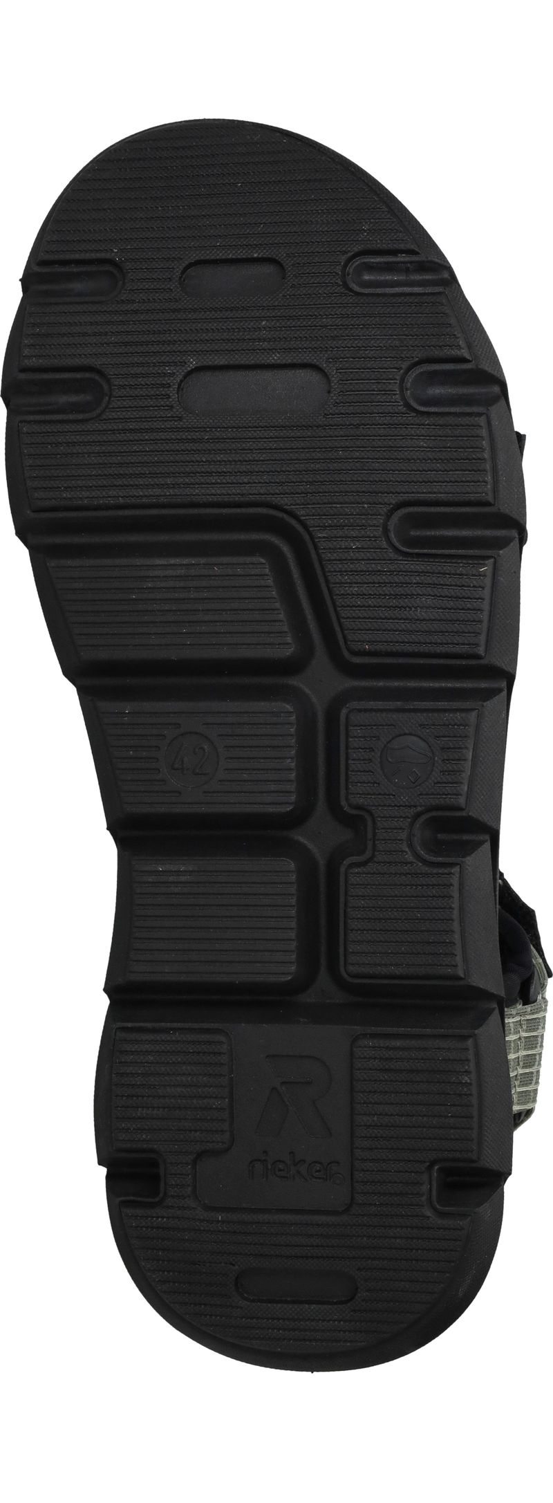 Rieker Sport Sandalen Groen Heren