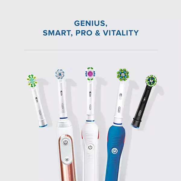 Cabeças de escova Oral-B 3D White com tecnologia CleanMaximiser, 3 unidades