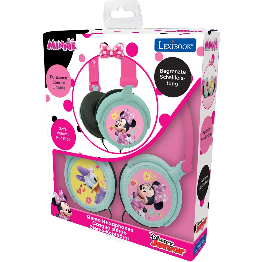 LEXIBOOK  Minnie Mouse Stereo-Kopfhörer, faltbar
