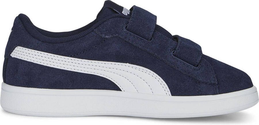 Puma Smash 3.0 SD V sneakers donkerblauw wit Suede Logo 22
