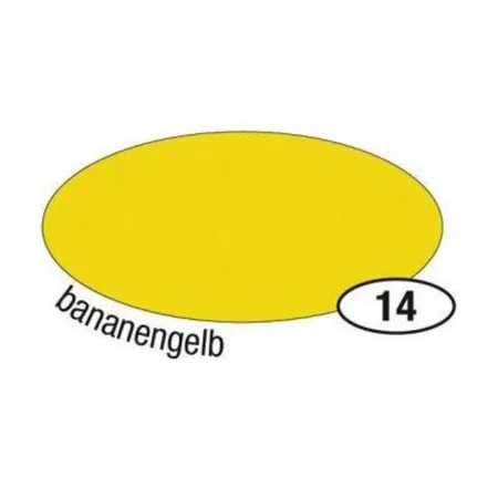 Folia Bastelfilz bananengelb, 20 x 30cm, 10 Blatt