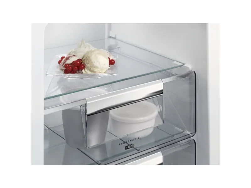 AEG ABE818E6NC - Fryser - stående - til indbygning - niche - bredde: 56 cm - dybde: 55 cm - højde: 178 cm - 204 liter - Klasse E - hvid