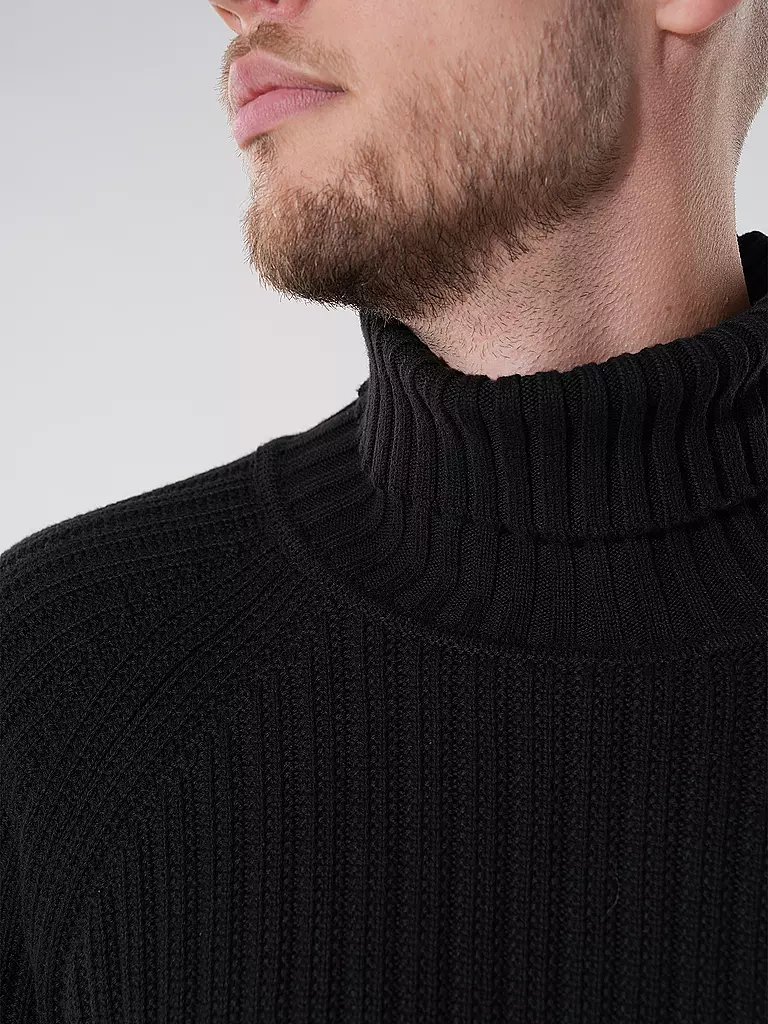 HUGO Rollkragenpullover SIGUR schwarz