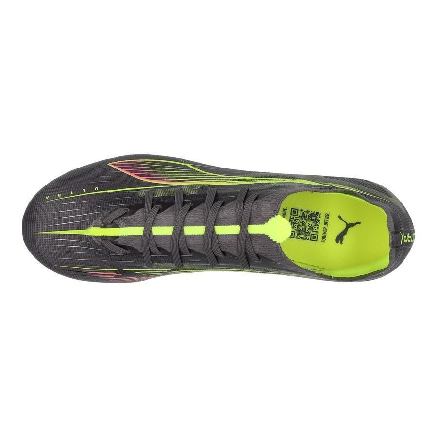 PUMA Ultra 5 Match SG Audacity - Matte Aged Silver/Jaune/Argenté