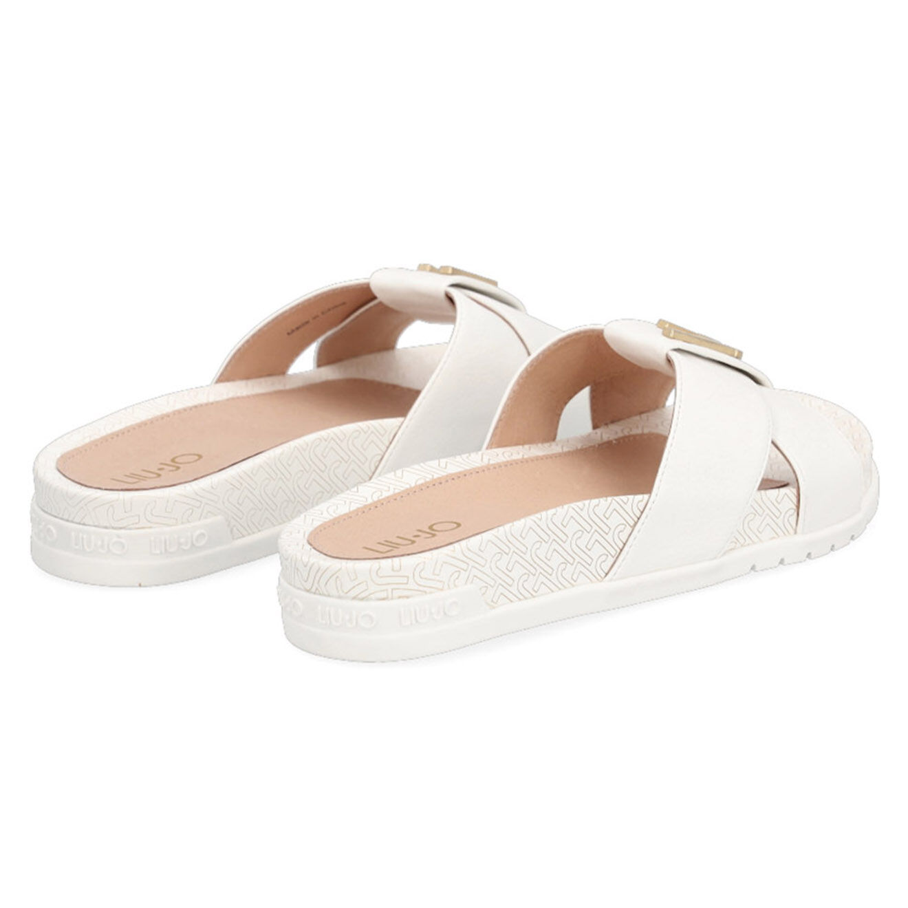 Liu-Jo Mules en Cuir Clara blanches