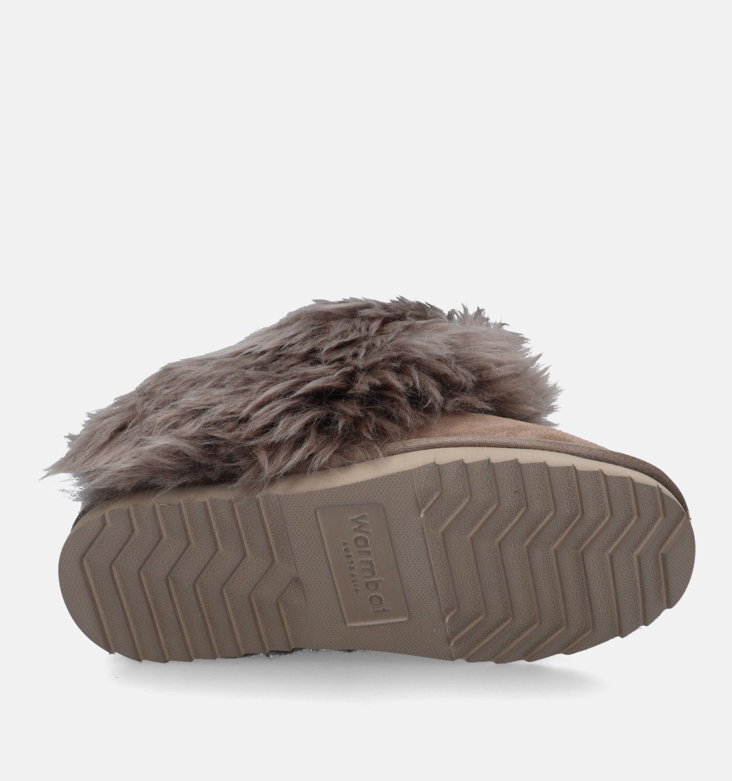 Pantoffels taupe