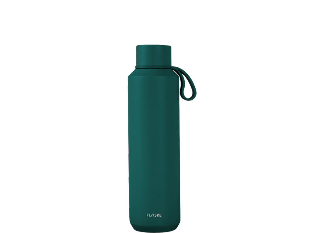 Flaske 600ml  rvs drinkfles - moss
