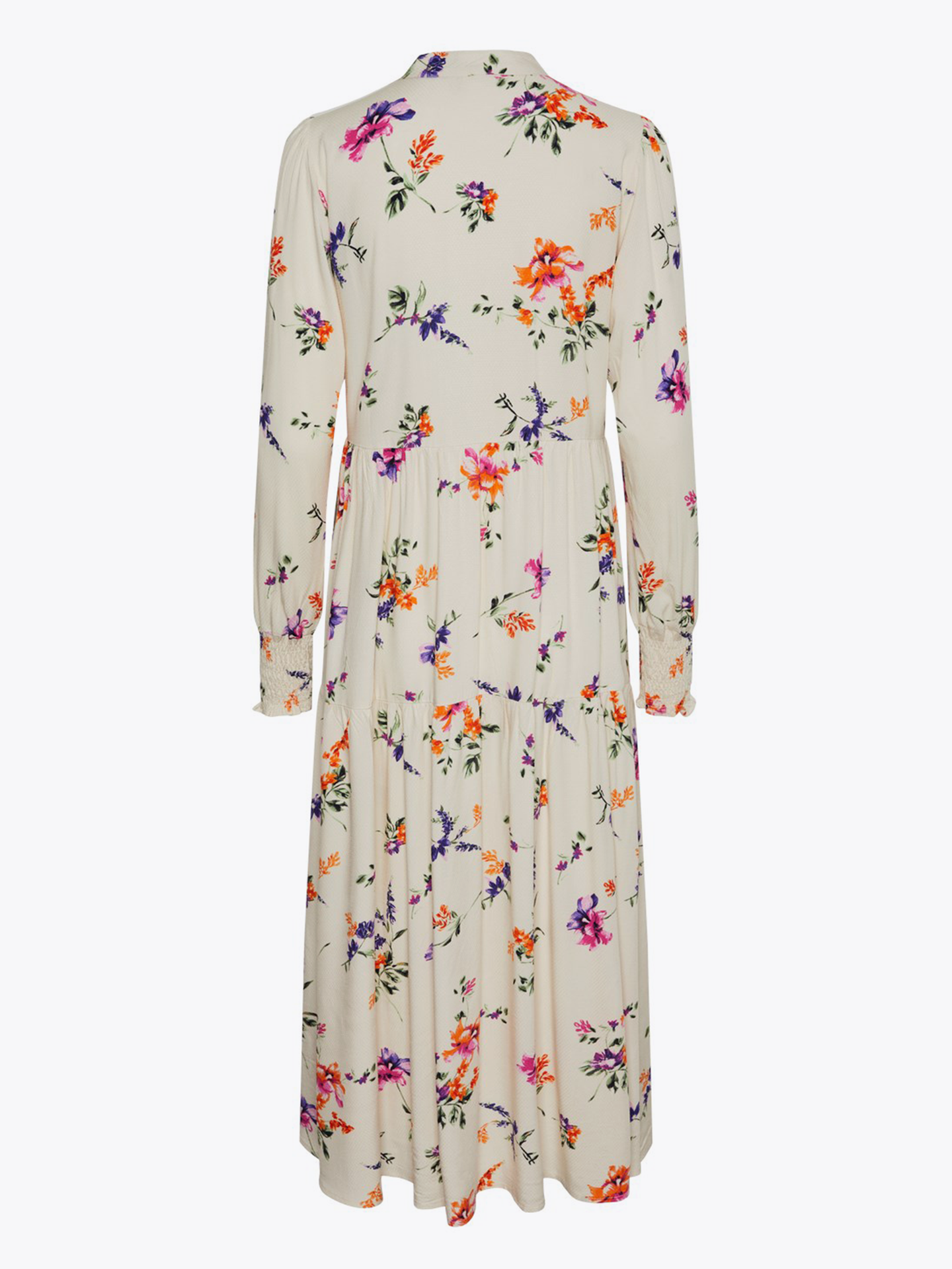 Asina Long Sleeve Long Shirt Dress