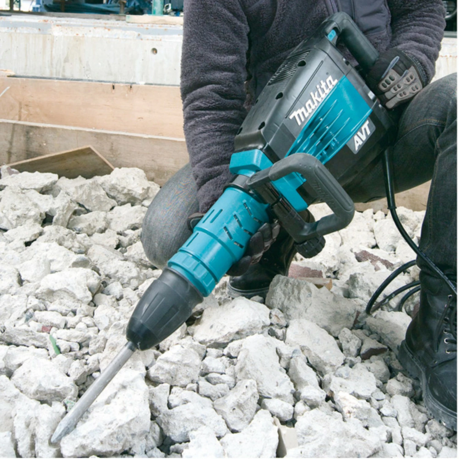 Makita HM1214C SDS-max Breekhamer in koffer - 1500W - 19,9J