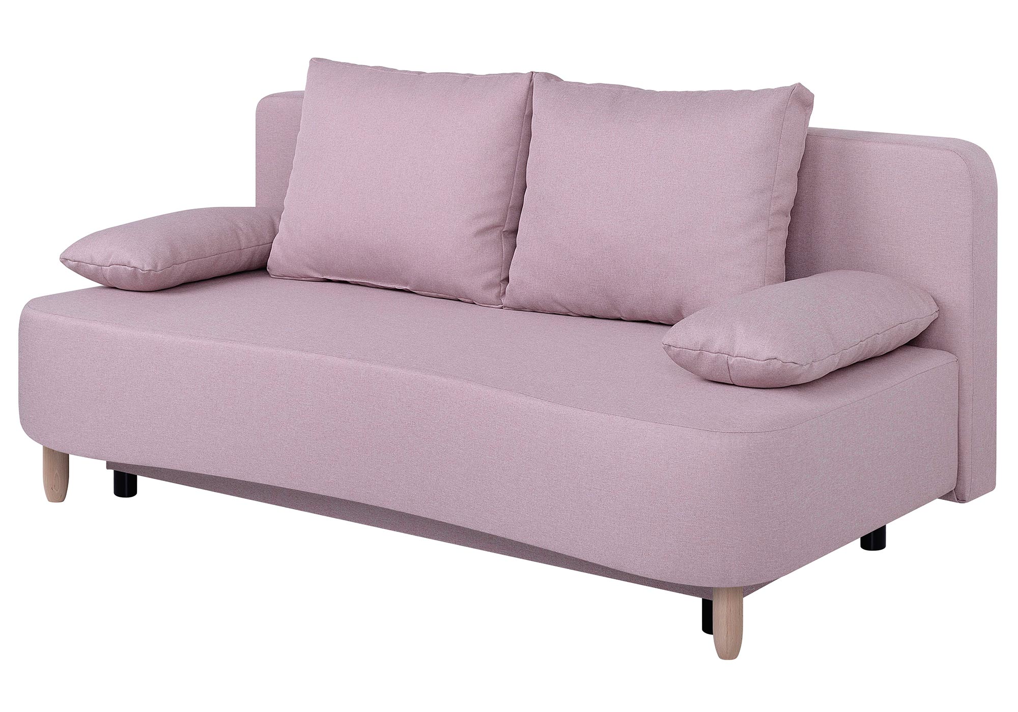 Schlafsofa - flamingo - Federkern - Staukasten
