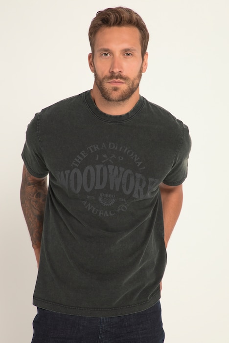 T-Shirt, Workwear, Halbarm, Print, Rundhals