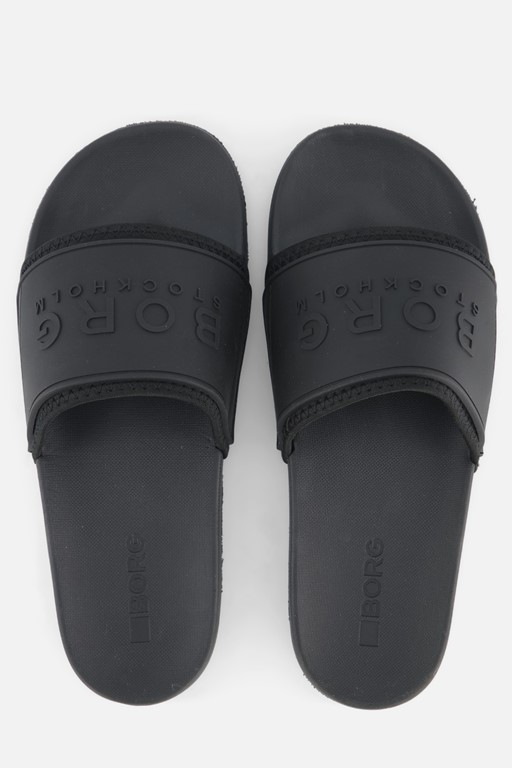 Bjorn Borg Romeo Slippers zwart Rubber