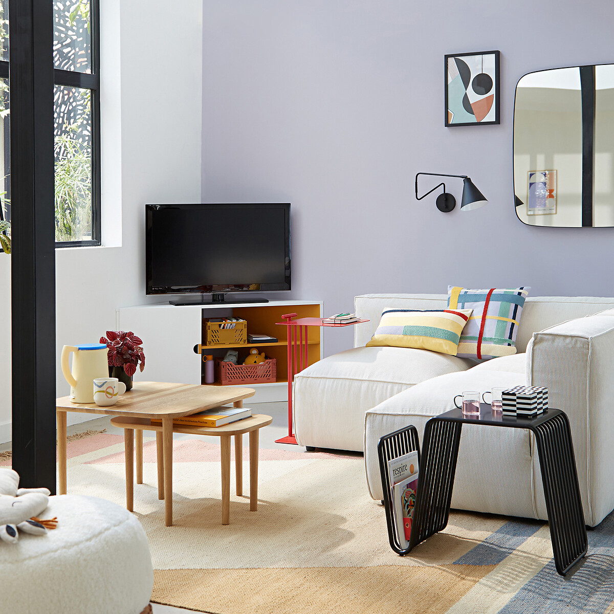 LA REDOUTE INTERIORS<br>Móveis para TV Hoek, Frio