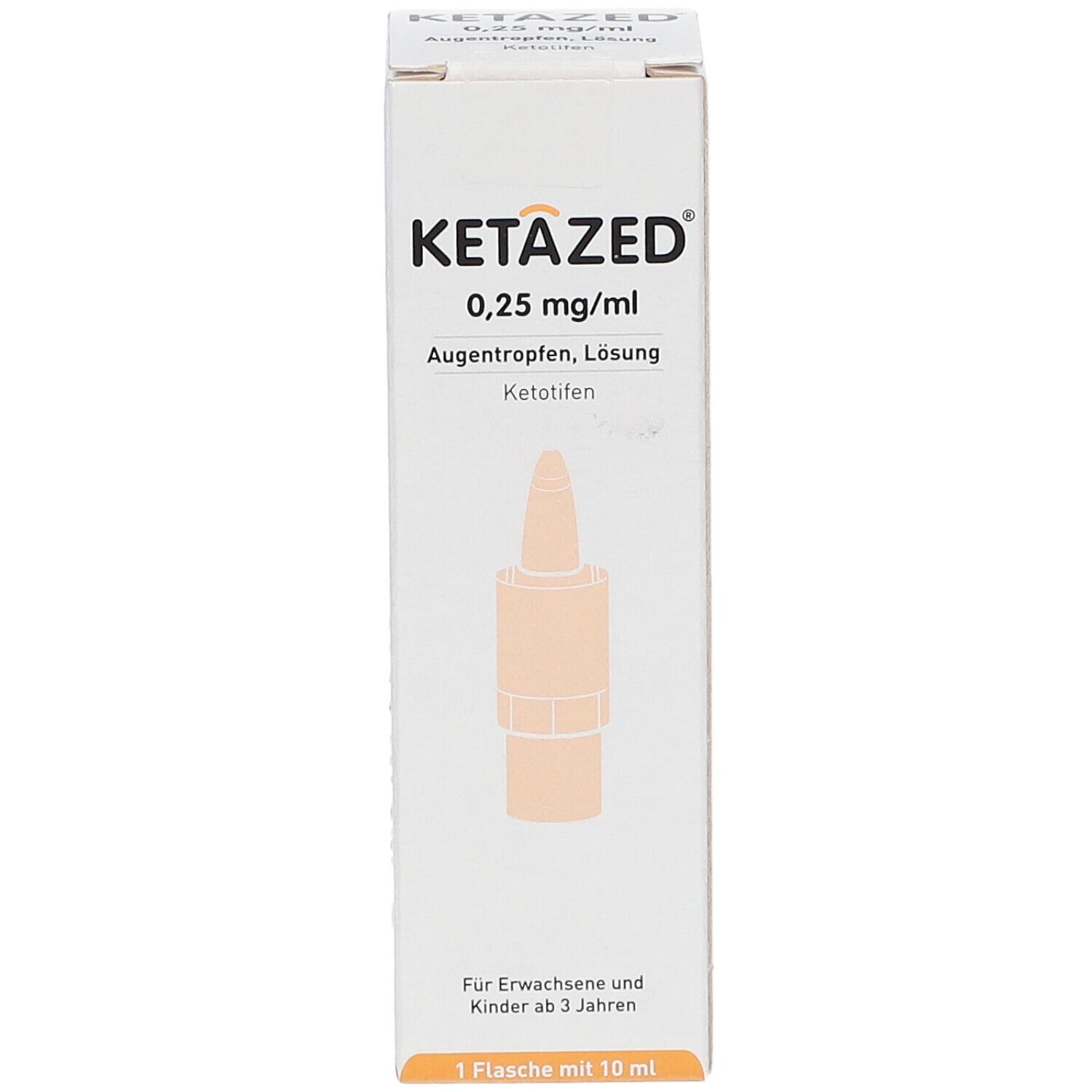 Ketazed® 0,25 mg/ml Augentropfen, Lösung