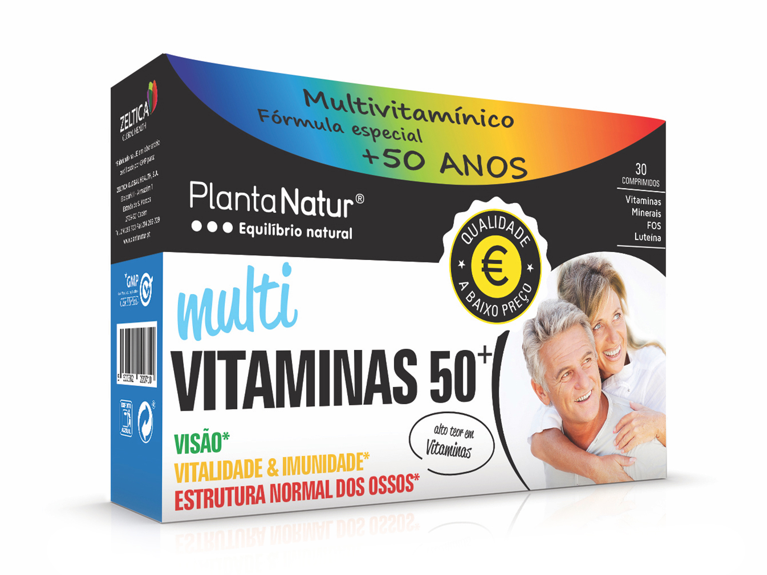 SUPLEMENTO PLANTANATUR MULTIVITAMINAS 50  30 COMP