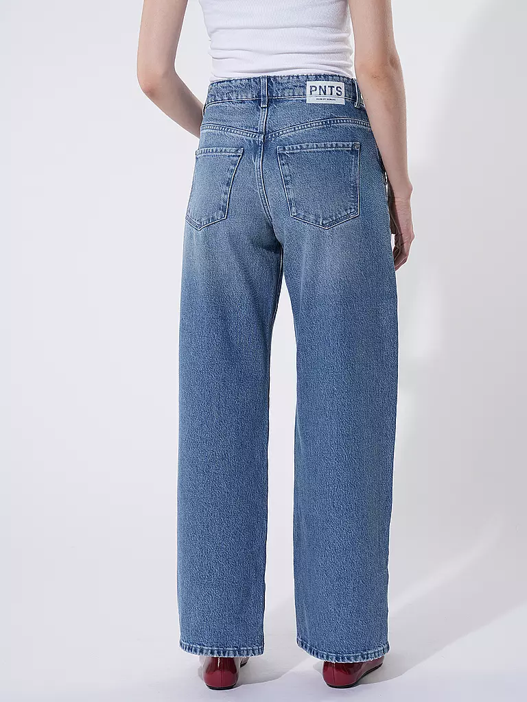 PNTS Jeans Wide Leg THE LOOSE hellblau