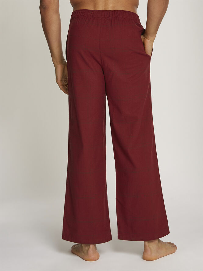 Calvin Klein PANT Syrah plaid