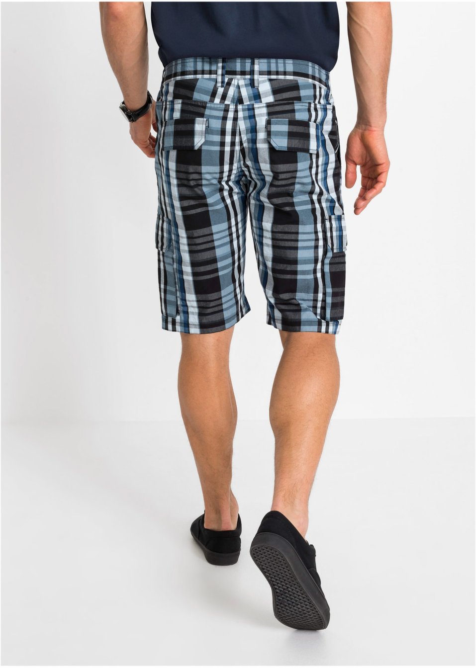 Bermuda cargo confort pour le ventre, Regular Fit