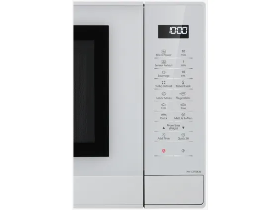 Panasonic NN-ST45KW - Mikrobølgeovn - 32 liter - 1000 W - hvid