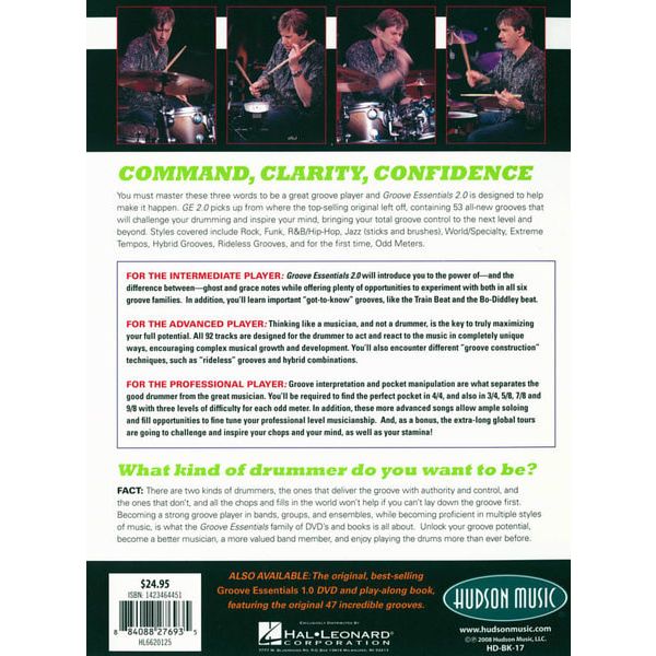 Hudson Music Groove Essentials 2.0 Igoe