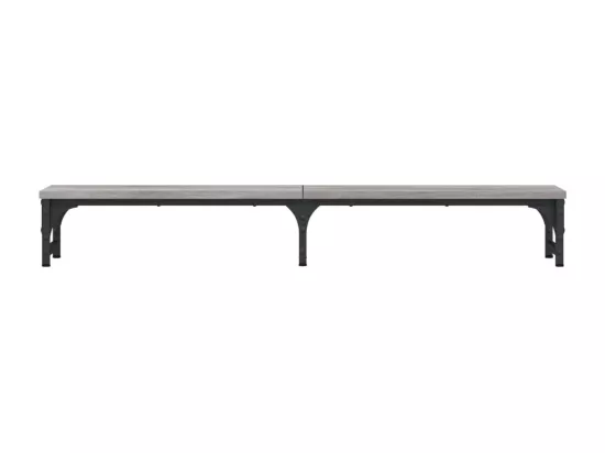 Support de moniteur sonoma gris 105x23x15,5cm bois d'ingénierie