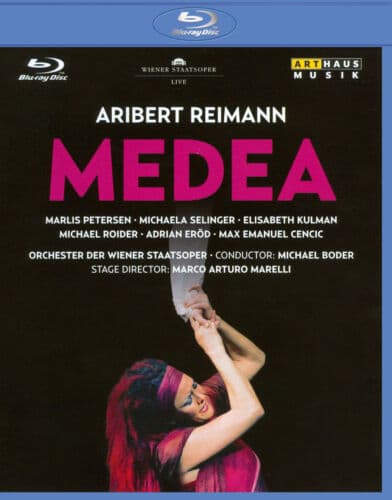Medea: Wiener Staatsoper (Boder) DVD (2011) Marco Arturo Marelli Cert E Region 2