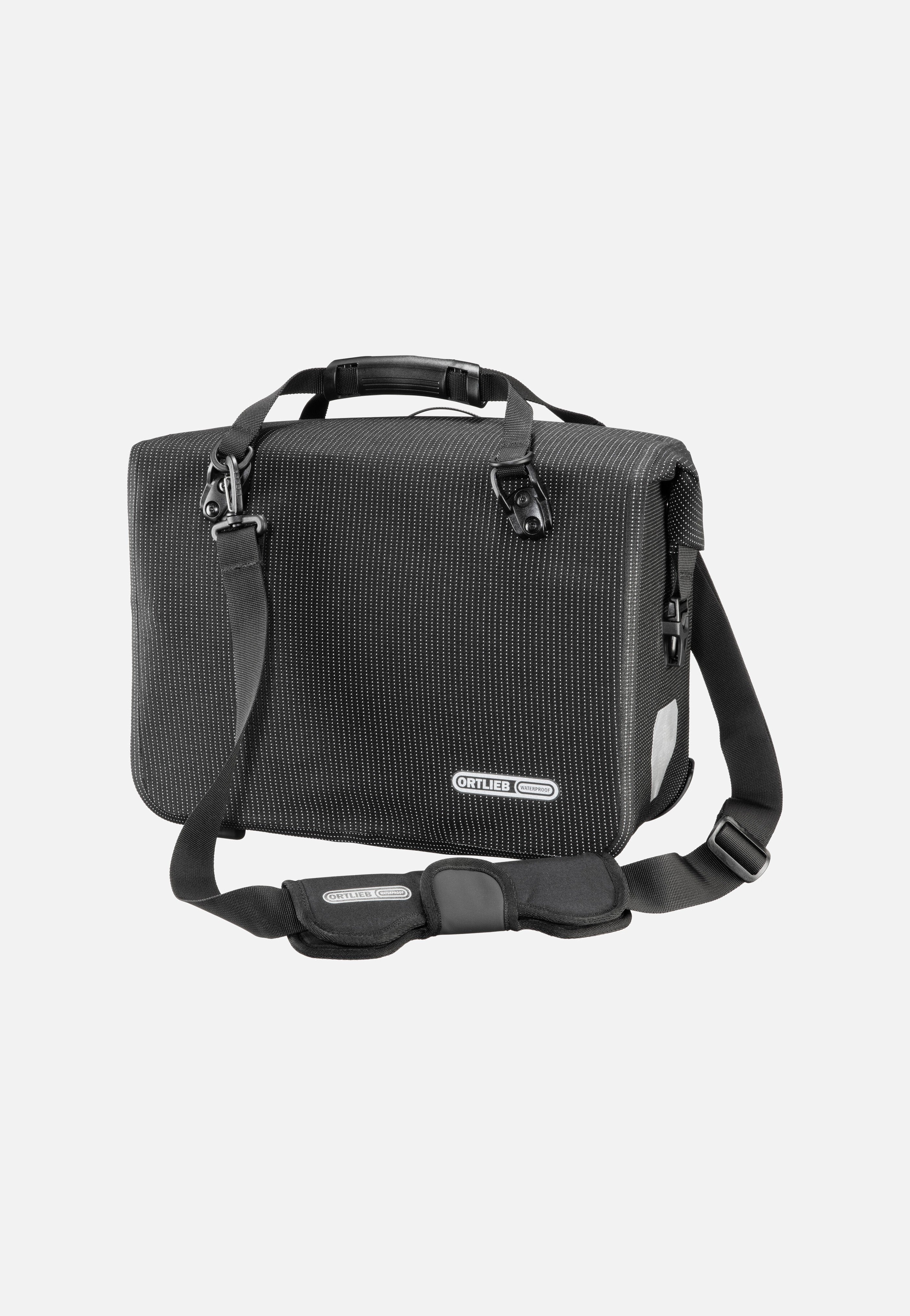 Office-Bag 21 High Visibility QL3.1 Black Reflective - Fahrradtasche