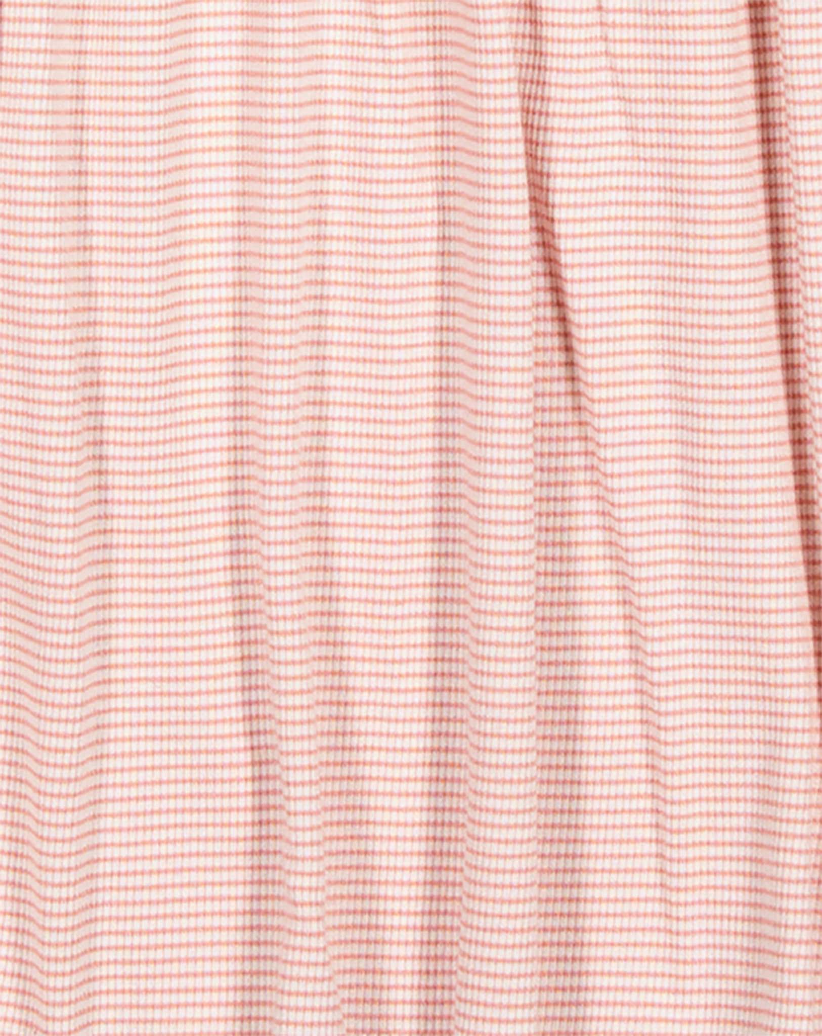 Kurzarm-Kleid DAMA in evening sun stripe