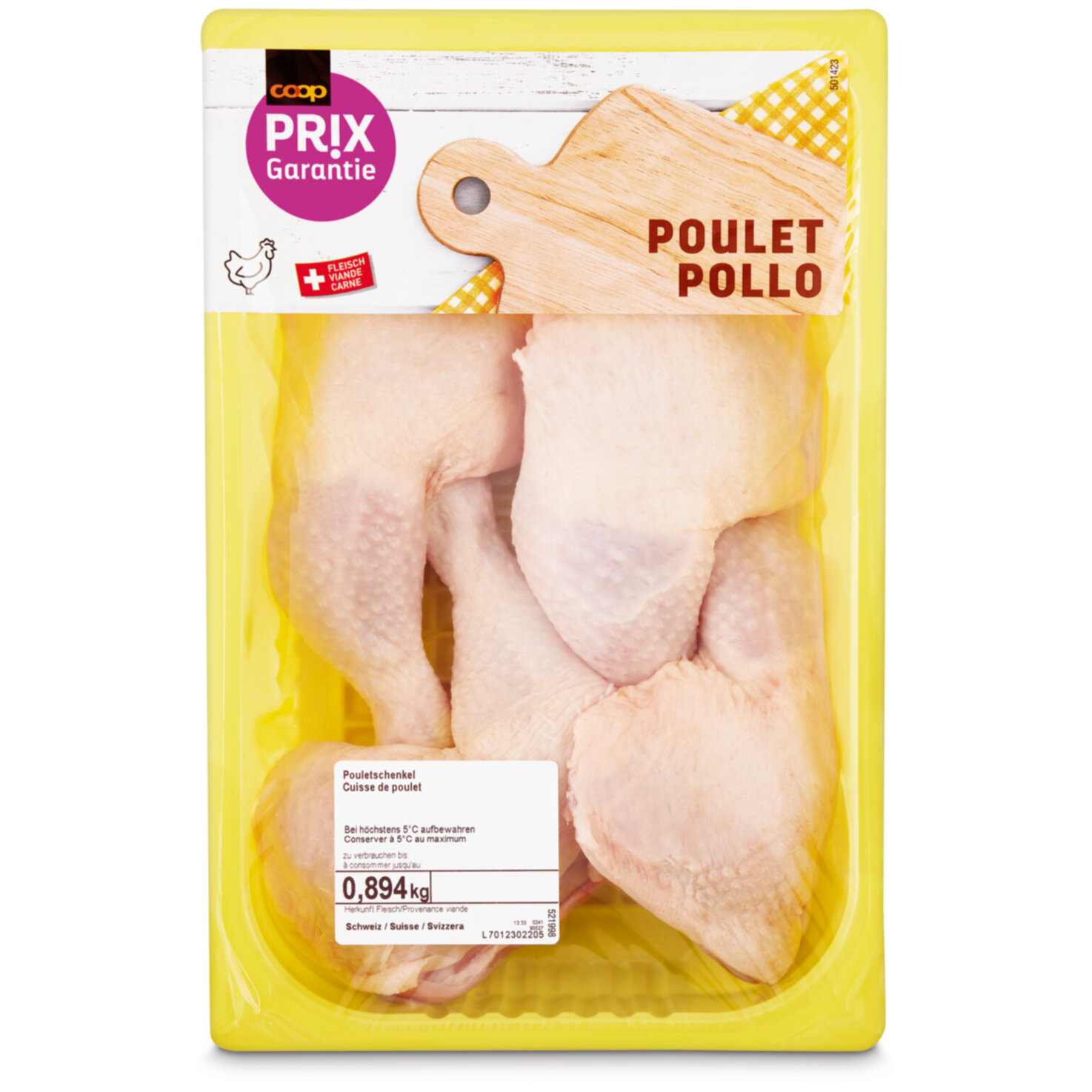 Prix Garantie Pouletschenkel ca. 860g