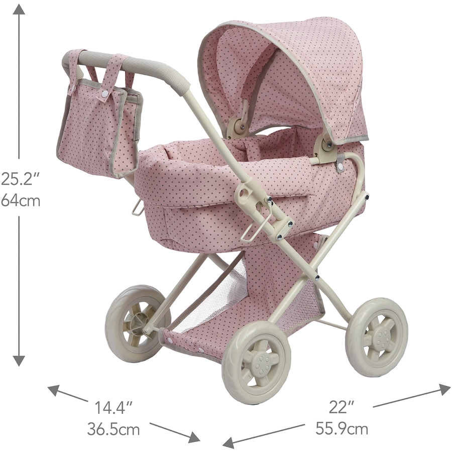 Teamson Kids Puppenwagen Princess Deluxe, Dots