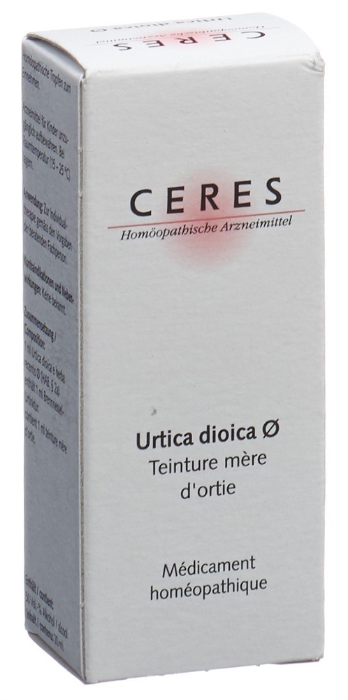 CERES Urtica dioica<br>20 ml, Flasche, Urtinktur