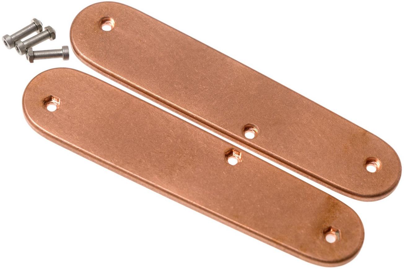Flytanium Victorinox Cadet Scales, copper flat