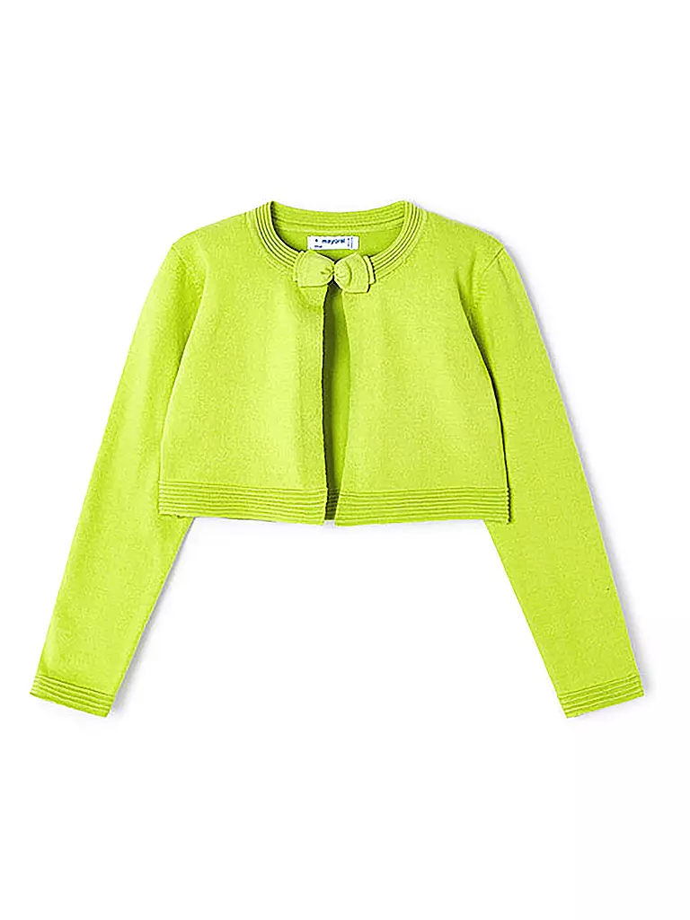MAYORAL Mädchen Strickjacke grün