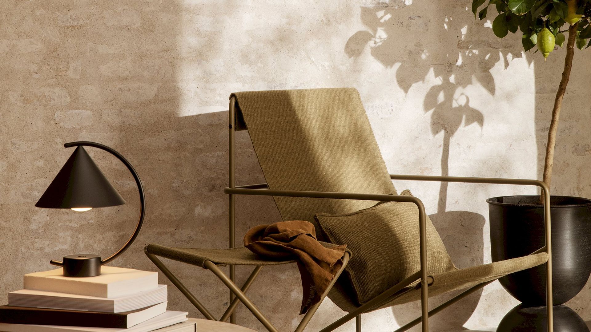 Ferm Living Desert Sierkussen Olive