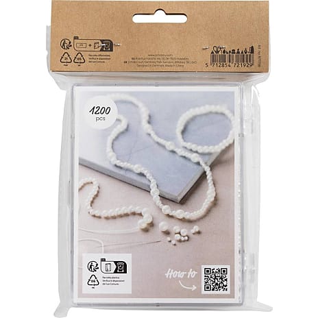 Creotime DIT kit smykker - hvid perlemor