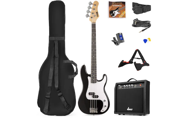 E-Gitarre »MAX GigKit Schwarz«